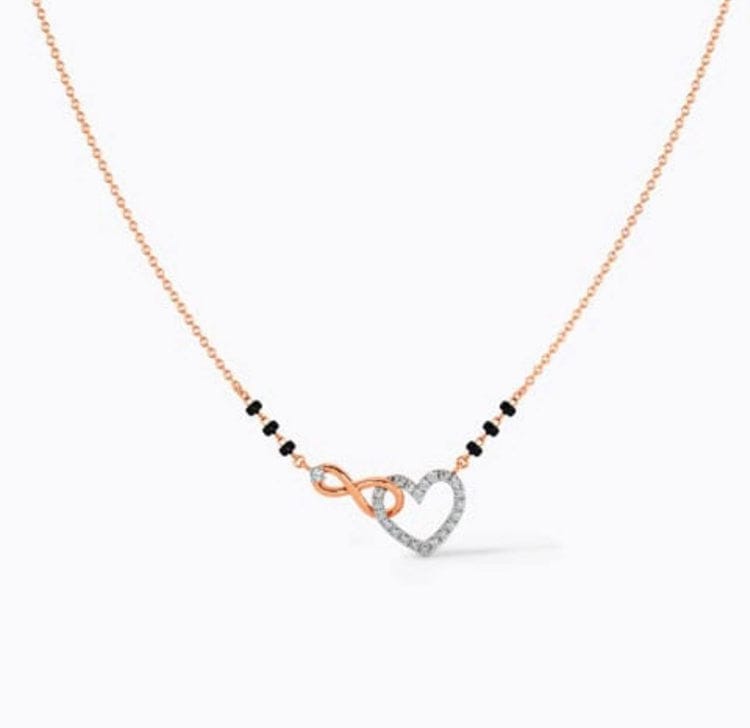 RAIRA Eternal Heart Infinity Mangalsutra 💞