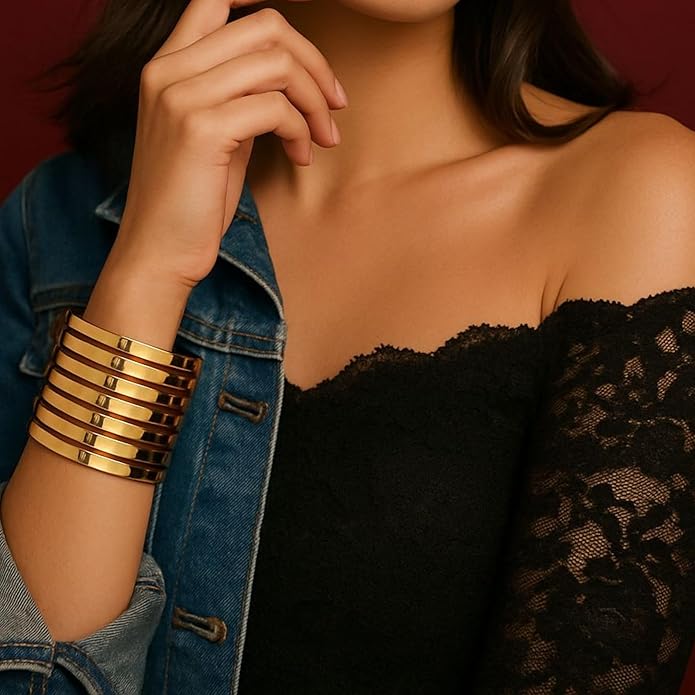 RAIRA golden theme kada adjustable bracelet