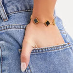 RAIRA Golden Grace Designer Black Bracelet Watch For Women & Girl's