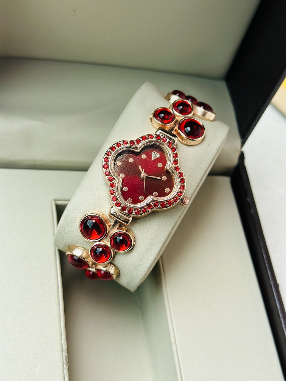 ❤️ RAIRA Royale Ruby Heart Luxury Watch Bracelet ❤️ Watches For Women & Girl's