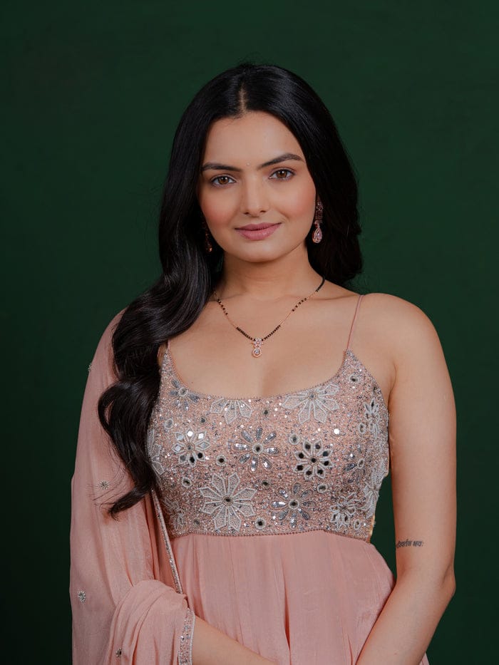 💎 RAIRA Eternal Teardrop Diamond Mangalsutra 💎