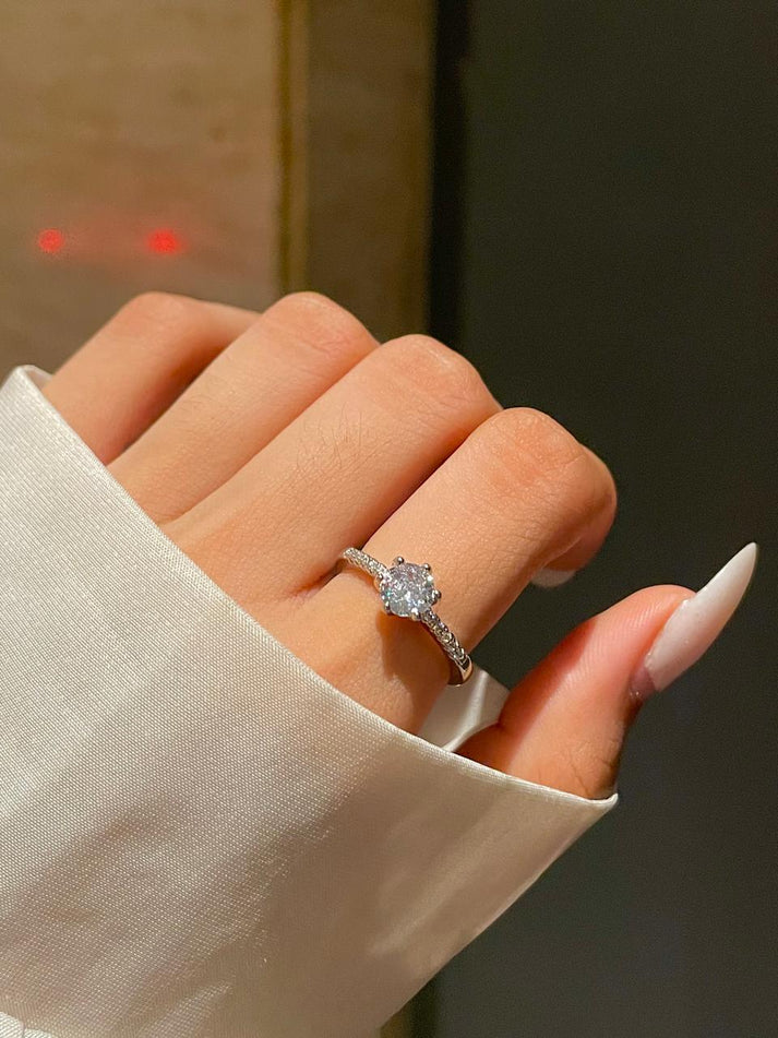 RAIRA Diamond look Promise Dreams Solitaire Ring