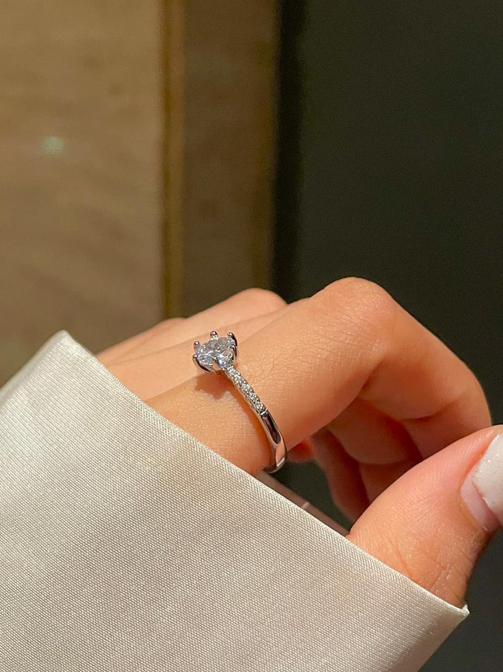 RAIRA Diamond look Promise Dreams Solitaire Ring