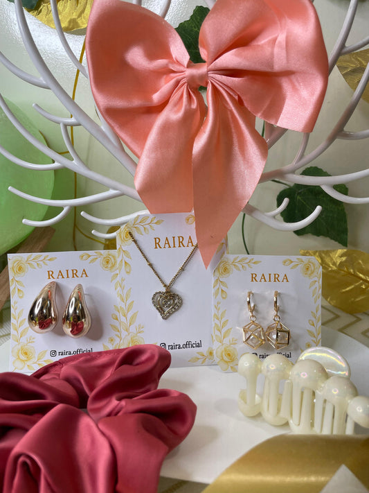 RAIRA Rose Gold Charm Gift Set For women & Girl Friend