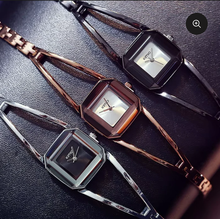 RAIRA Luxury Watches Women Square Watch Stainless Steel Fashion Lady Bracelet Watch for Woman
