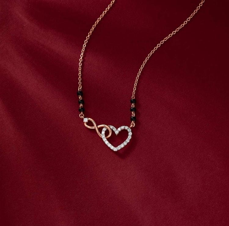 RAIRA Eternal Heart Infinity Mangalsutra 💞