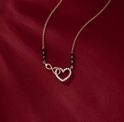 RAIRA Eternal Heart Infinity Mangalsutra 💞