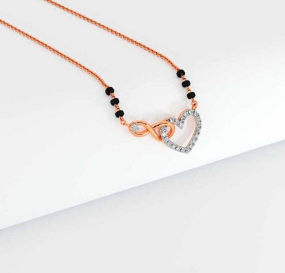 RAIRA Eternal Heart Infinity Mangalsutra 💞