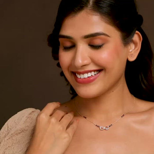 RAIRA Infinity Love Mangalsutra – A Delicate Symbol of Eternal Bond