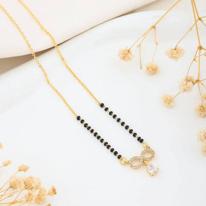 RAIRA Infinity Mangalsutra – A Sparkling Symbol of Eternal Love