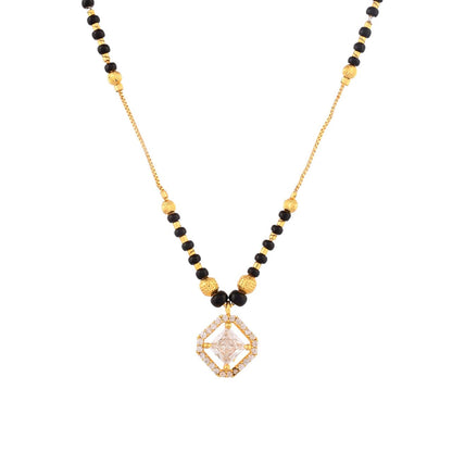 RAIRA Elegant Diamond-Cut Mangalsutra – Symbol of Timeless Love