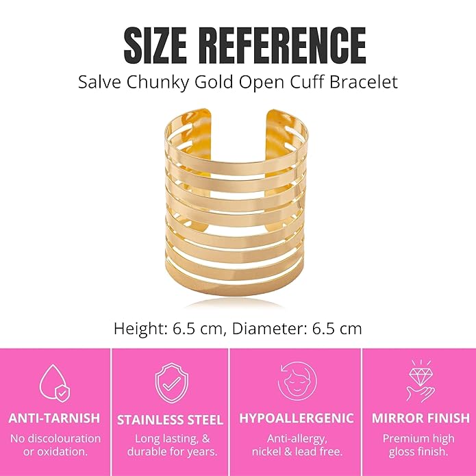 RAIRA golden theme kada adjustable bracelet