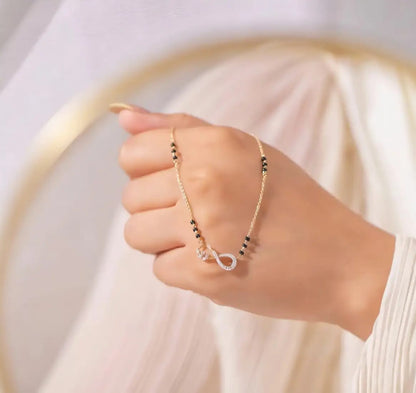 RAIRA Infinity Love Mangalsutra – A Delicate Symbol of Eternal Bond