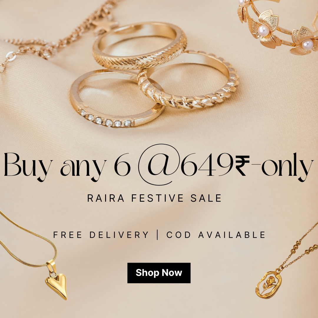 Festive Sale:  Buy any 6 AT ₹649 💖🥰