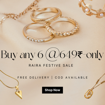 Festive Sale:  Buy any 6 AT ₹649 💖🥰
