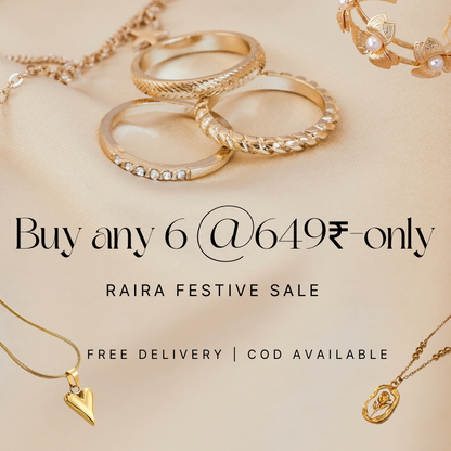 Festive Sale:  Buy any 6 AT ₹649 💖🥰