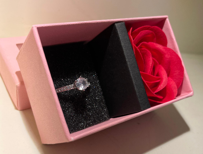 RAIRA Diamond look Promise Dreams Solitaire Ring