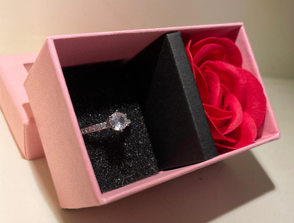 RAIRA Diamond look Promise Dreams Solitaire Ring