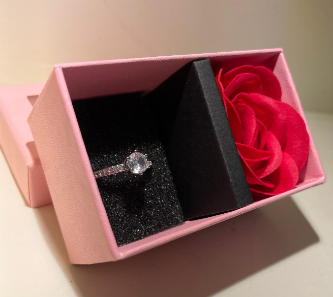 RAIRA Diamond look Promise Dreams Solitaire Ring