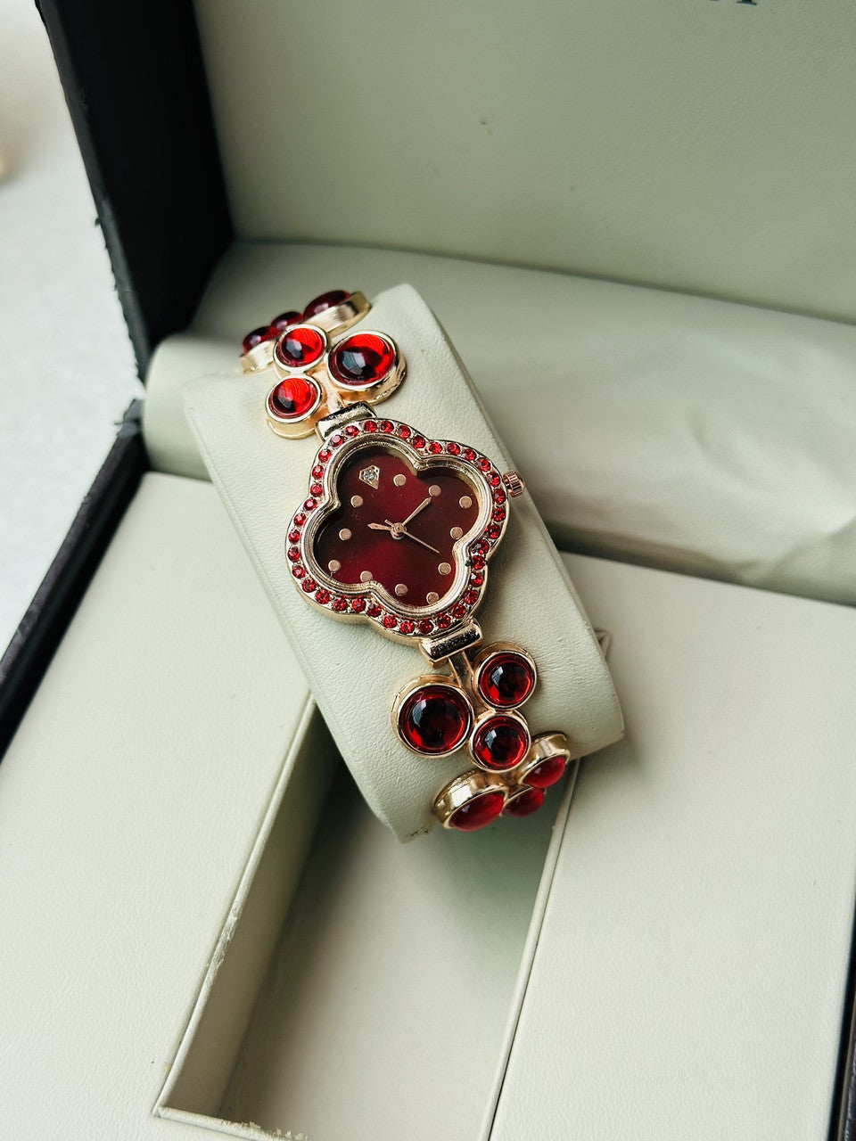 ❤️ RAIRA Royale Ruby Heart Luxury Watch Bracelet ❤️ Watches For Women & Girl's