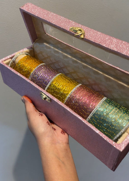 Raindrop Bangles Set