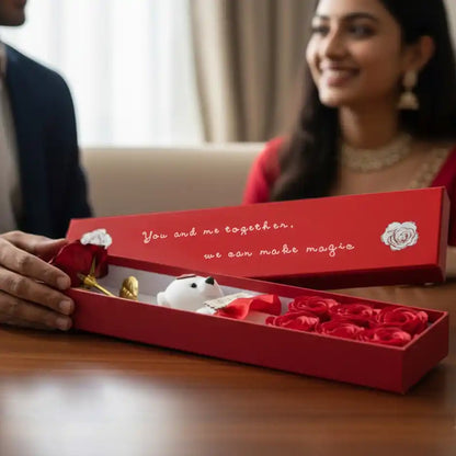 Red Rose Gift Box