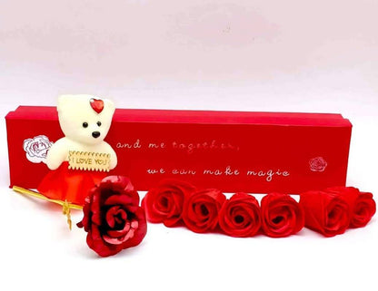 Teddy And Rose Gift Set