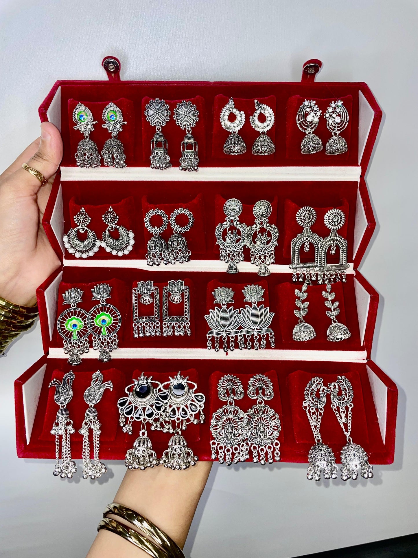 16 jhumka with premium box