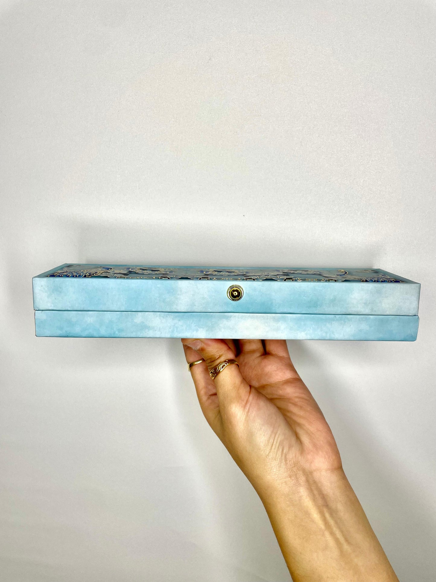 Titanic Blue Heart Crystal Necklace with Premium Gift Box