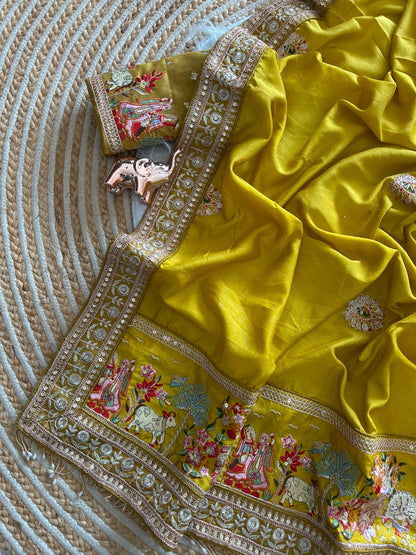Karwa Chauth Special Saree| Bangalore Silk Saree