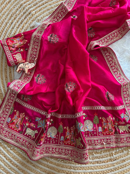Karwa Chauth Special Saree| Bangalore Silk Saree
