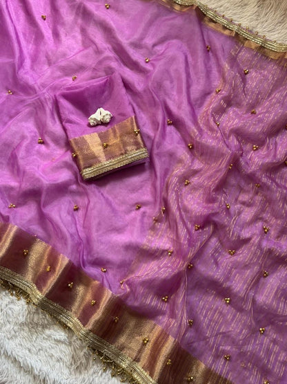 Viral Gungroo Saree for Karwa Chauth