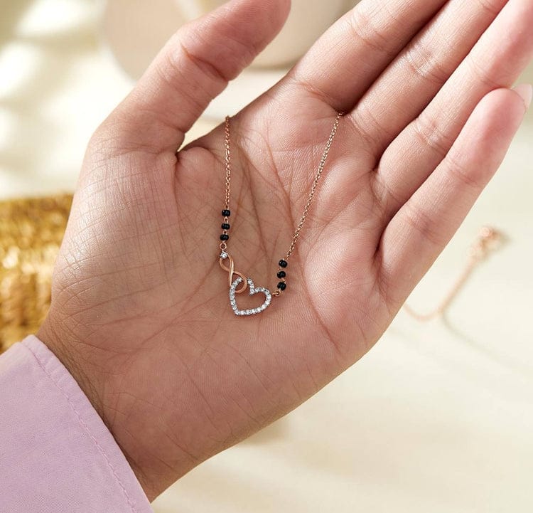 RAIRA Eternal Heart Infinity Mangalsutra 💞