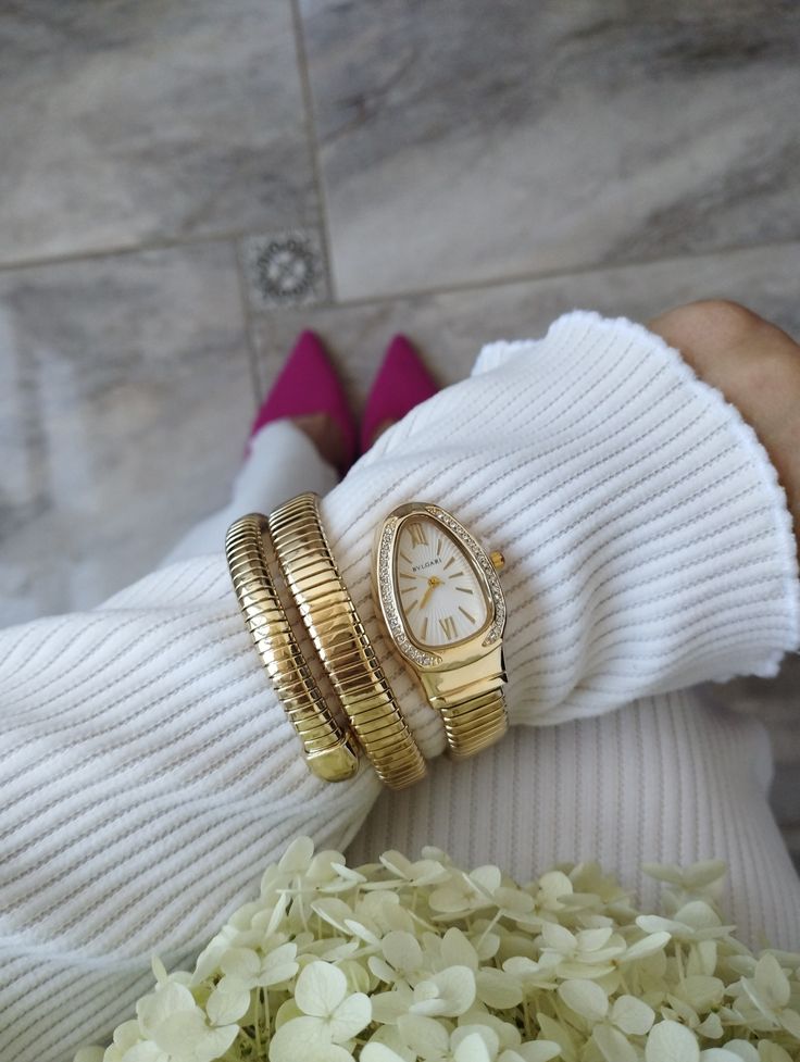 RAIRA Ladies Snake Bracelet Fashion Watch | Creative Quartz Analog Wristwatch with Oval Dial