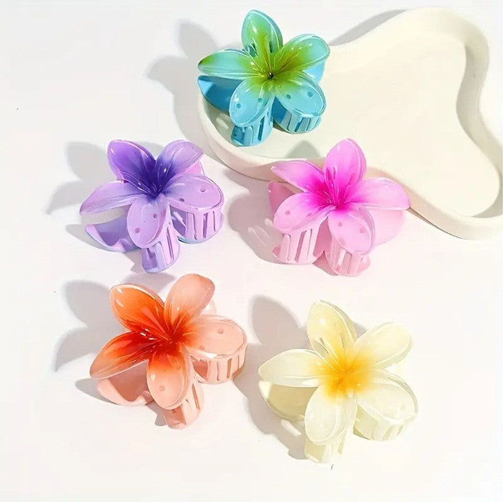 Raira Floral Hair Clips Versatile Hair Accessory For Women & Girl (Small Size) [any one]
