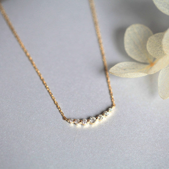 RAIRA  Gold Plated Fancy Classic Elegant Pendant & Chain/ Dainty Curve For Women & Girl's