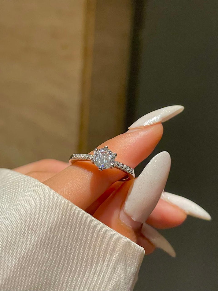 RAIRA Diamond look Promise Dreams Solitaire Ring