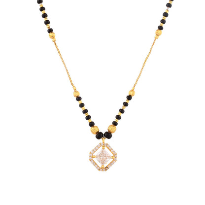 RAIRA Sparkling Elegance Gold Plated Mangalsutra