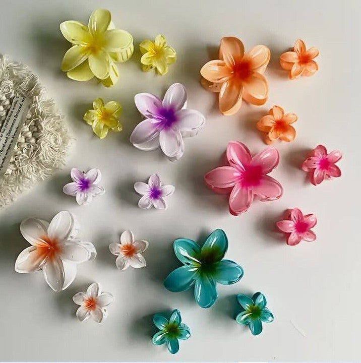 Raira Floral Hair Clips Versatile Hair Accessory For Women & Girl (Small Size) [any one]