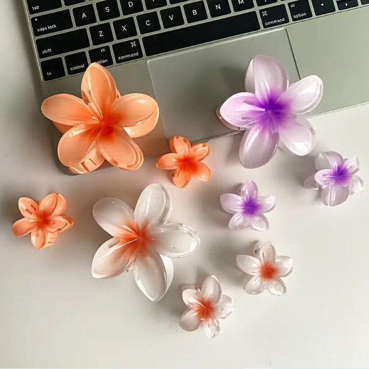 Raira Floral Hair Clips Versatile Hair Accessory For Women & Girl (Small Size) [any one]