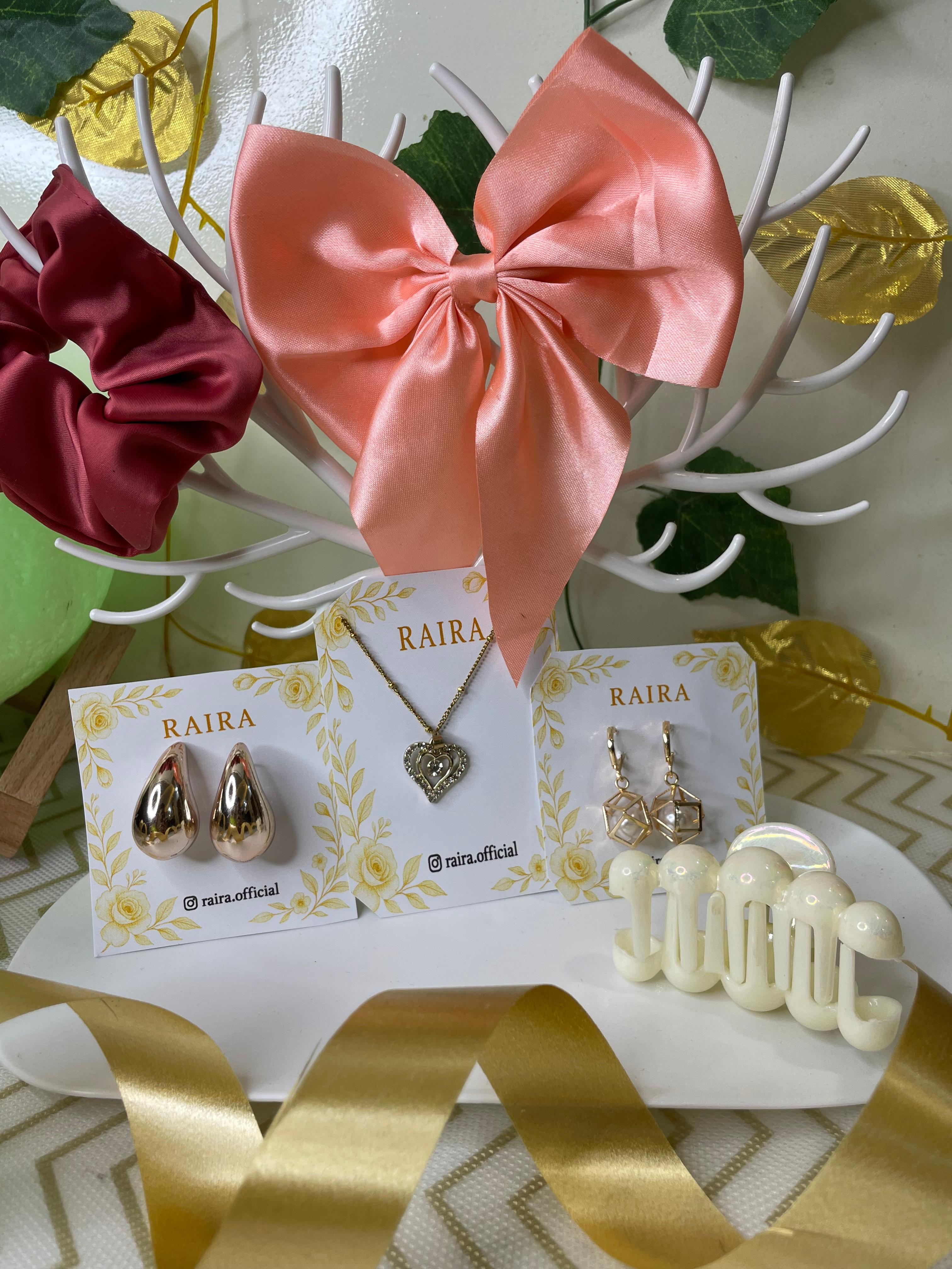 RAIRA Rose Gold Charm Gift Set For women & Girl Friend