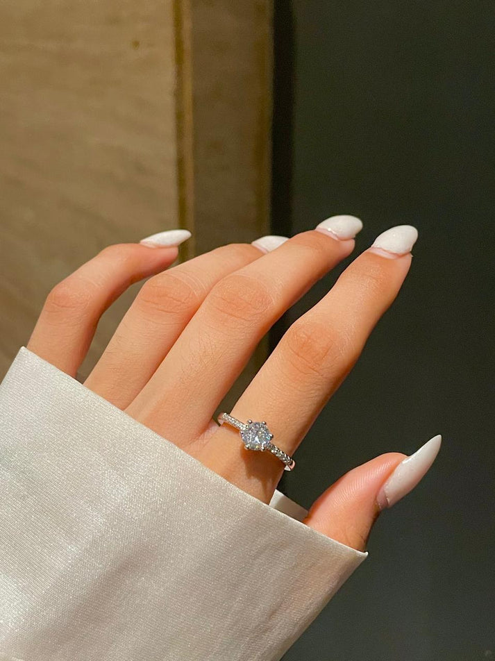 RAIRA Diamond look Promise Dreams Solitaire Ring