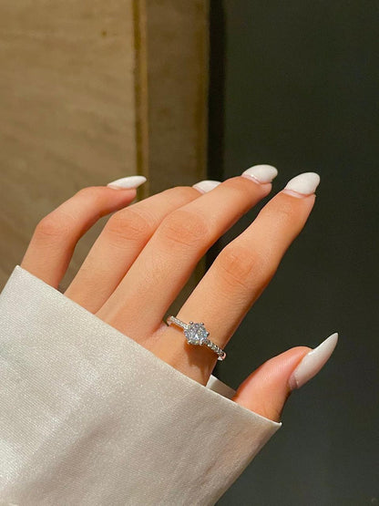 RAIRA Diamond look Promise Dreams Solitaire Ring