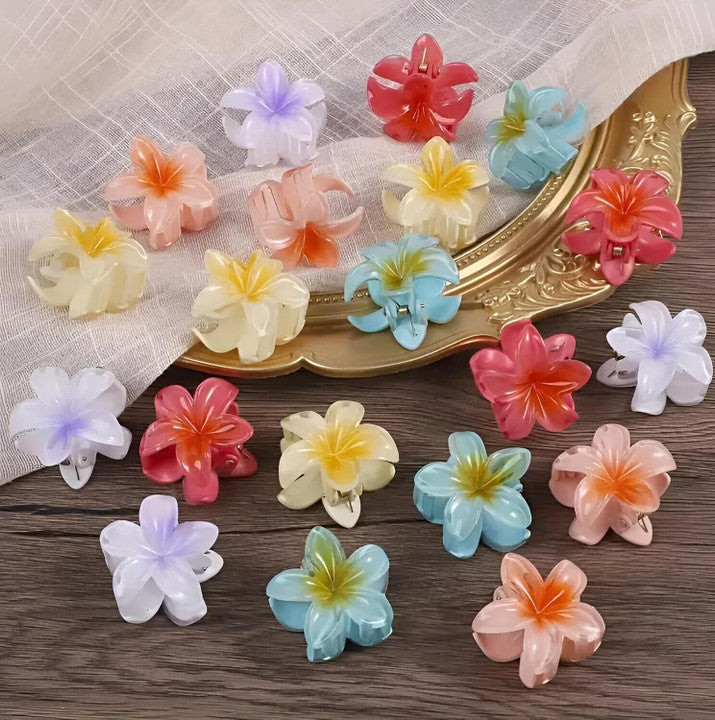 Raira Floral Hair Clips Versatile Hair Accessory For Women & Girl (Small Size) [any one]