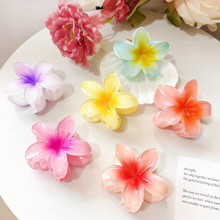 Raira Floral Hair Clips Versatile Hair Accessory For Women & Girl (Small Size) [any one]