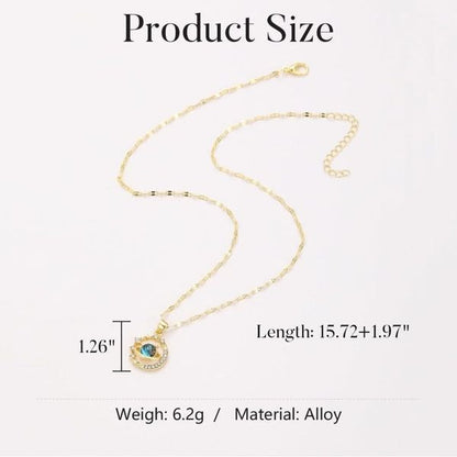 RAIRA Gold Plated Planet Necklace : Zirconia Chokers Moon and Saturn Necklace Gifts for Women & Girl's