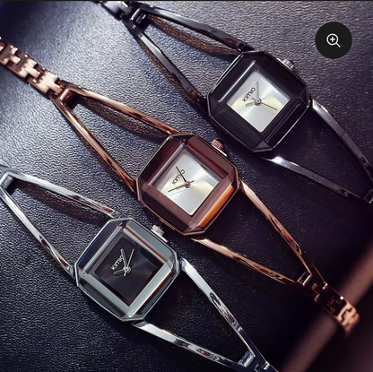 RAIRA Luxury Watches Women Square Watch Stainless Steel Fashion Lady Bracelet Watch for Woman